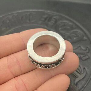 Chrome Hearts Rotating Letter Ring